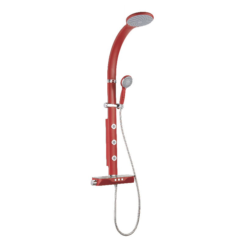 HL-2702 Wall mounted shower panel with thermostatic mixer and multi function for bathroom Featured Image