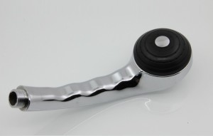 1F153 Single Function Modern ABS high pressure  Chromed handheld shower  for bathroom