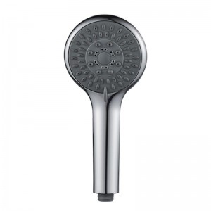 5F8001 Factory wholesale cUPC Five Function Modern ABS Chromed Handheld shower head