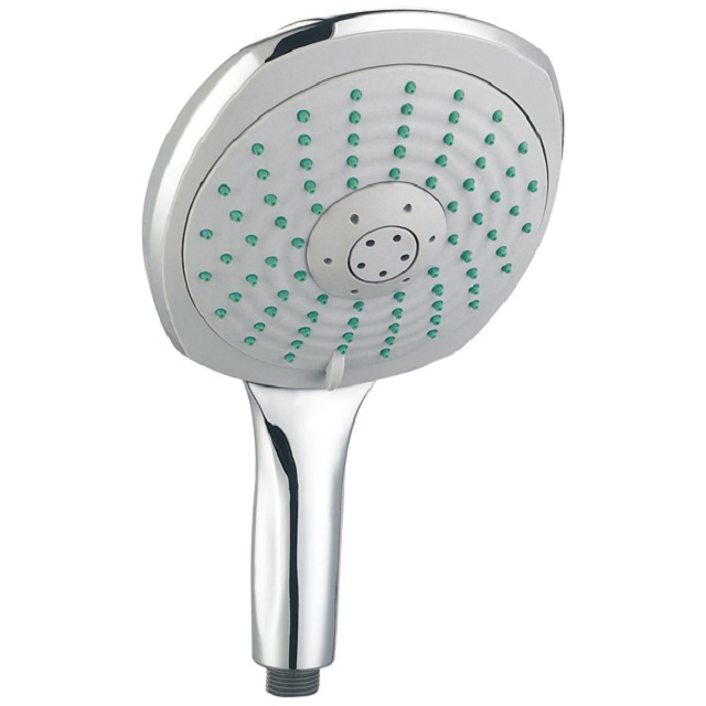 3F1528 Three Function Square ABS Chromed Handheld shower head with big size Featured Image