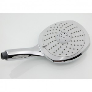 3F1528 Three Function Square ABS Chromed Handheld shower head with big size