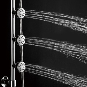 HL-3126 Brass multi Function Shower Column Set including rain shower ,handheld shower for Bathroom