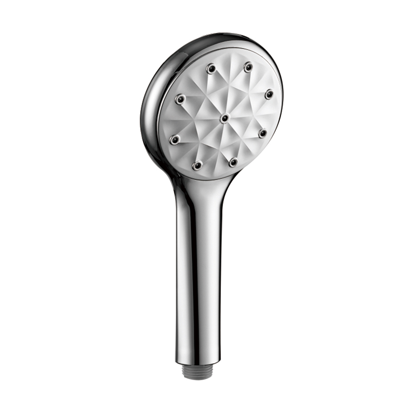1F8001-1 Single Function Modern Plastic Chromed Handheld Shower Head  For Bathroom Featured Image