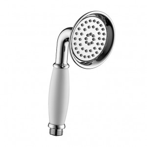 1F1218ABS One Function Plastic Vintage Handheld shower head for Bathroom