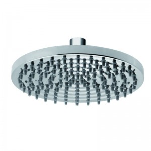 HL639   7 inch Single Function Round Brass High Pressure Rain Shower Head