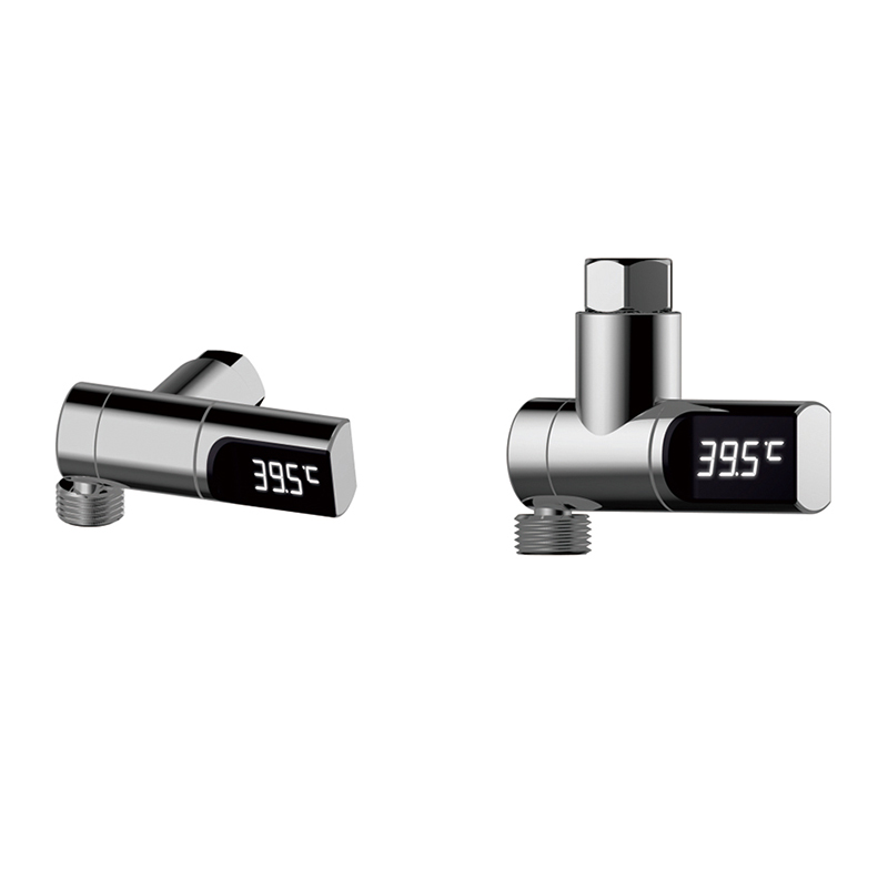 HD-20  water powered Temperature Display Connector  for Bathroom2