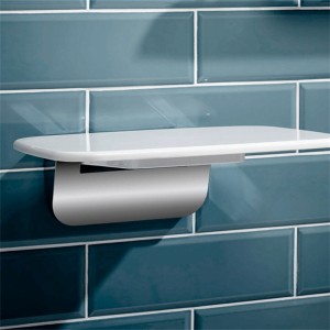 DZ-001  Folding Shower Seat Wall Mounted Space Saving Shower Chair