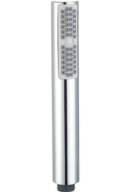 1F1818SS Single Function Modern Stainless steel Cylinder Shape Handheld shower head ,surface chromed Featured Image
