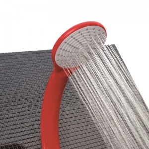 HL-2419R  HUALE Al Red Multi Function Shower Panel for Bathroom