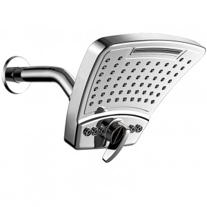 3F170 Three Function New Design ABS Chromed Rainfall Shower Head for  Bathroom