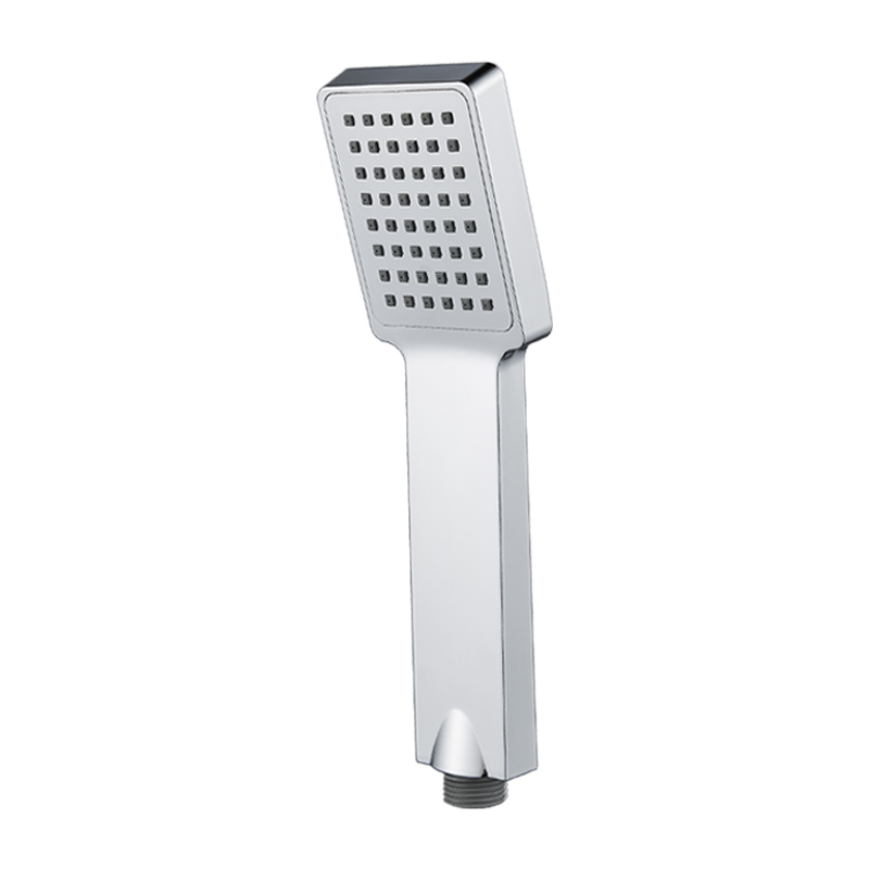 1F1748-1 Single Setting Square Modern Plastic Hand Shower,Surface Chromed Featured Image